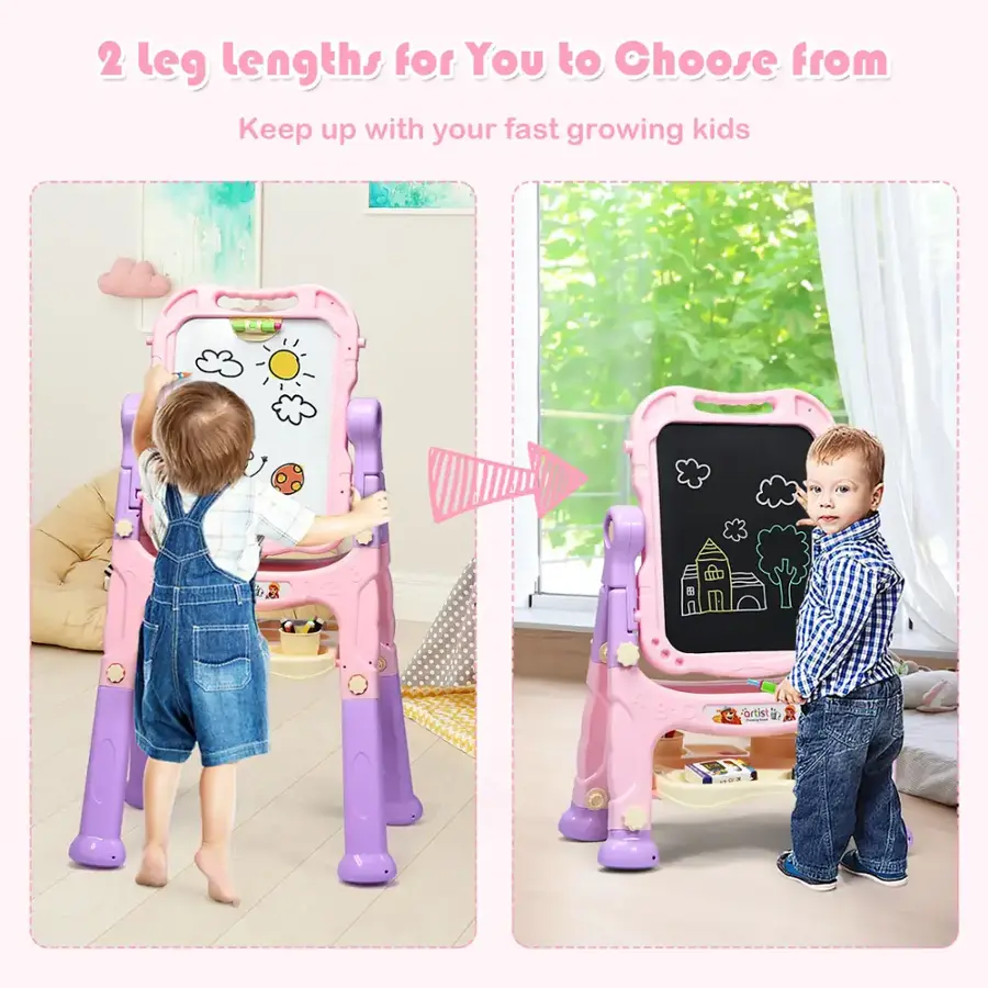 "2 leg lengths for You to Choose from Keep up with your fast growing kids artist -"
