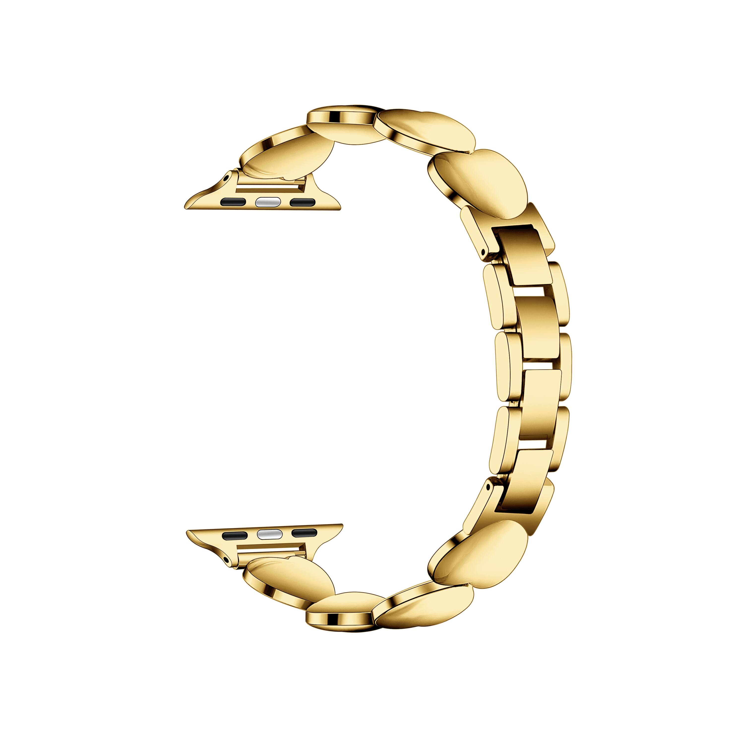 Angle. Posh Tech - Aphrodite Band for Apple Watch - Gold.