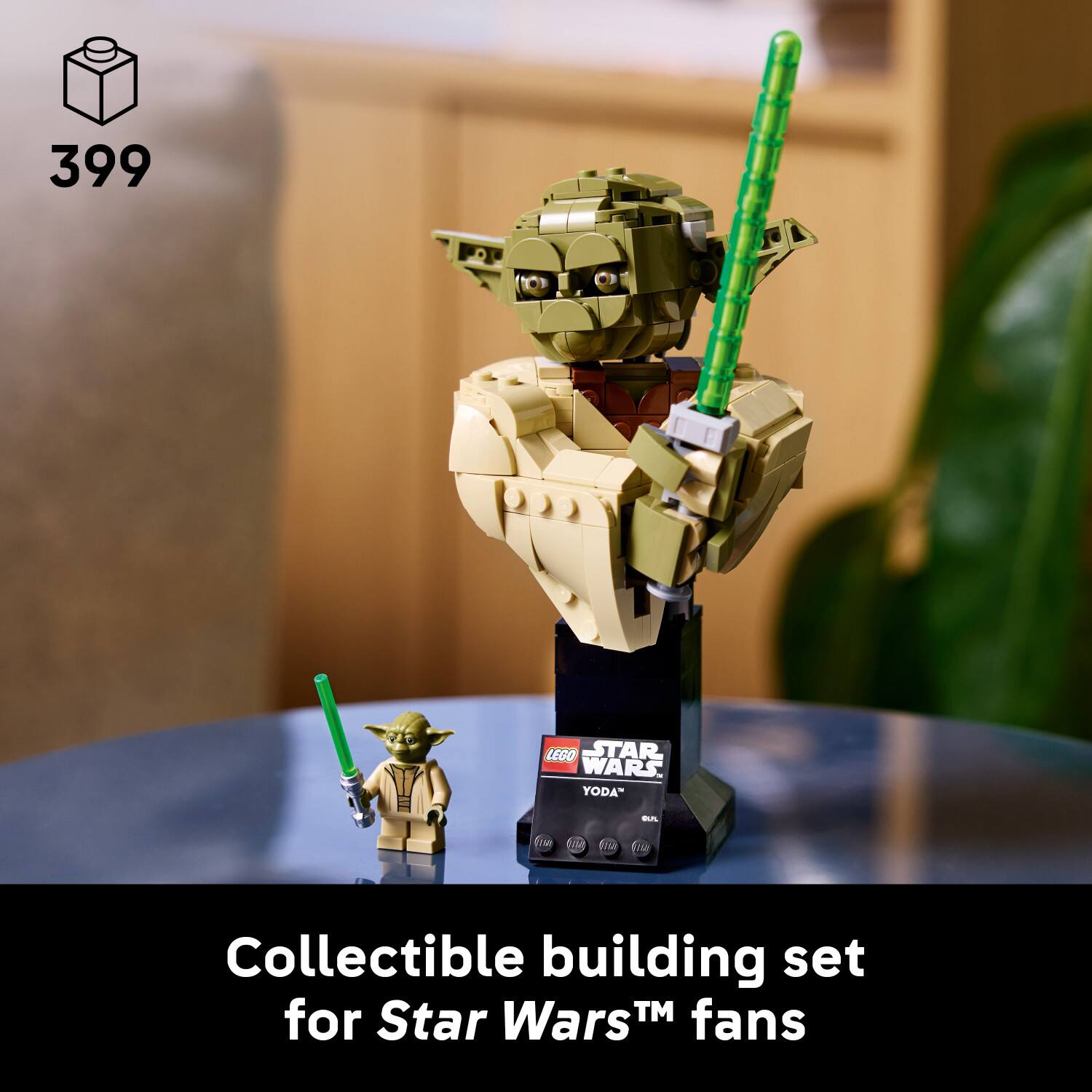 399 LEGO STAR WARS YODA Collectible building set for Star Wars™ fans