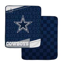 Pegasus - Dallas Cowboys 60" x 70" Diagonal Ghost Checkered Double-Sided Blanket - Multicolor