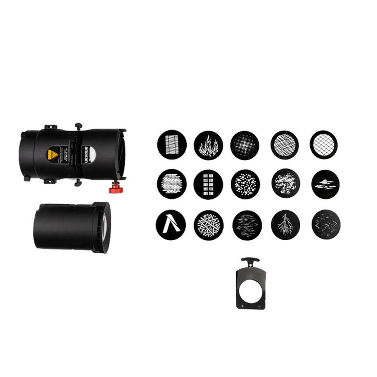 Front. Amaran - amaran Spotlight SE with 36 Degree Lens Kit.