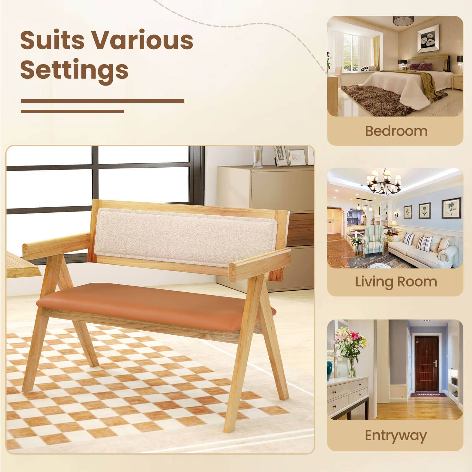 Suits Various Settings: Bedroom, Living Room, Entryway.