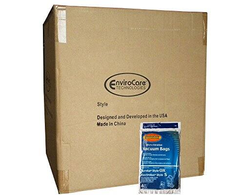 EnviroCare TECHNOLOGIES  
Style  
Designed and Developed in the USA  
Made in China  

PeeroCare  
MtT  
Ftnacioe  
Vacuum Bags  
Sureka Style  
OX  
Electrolax Style S 4