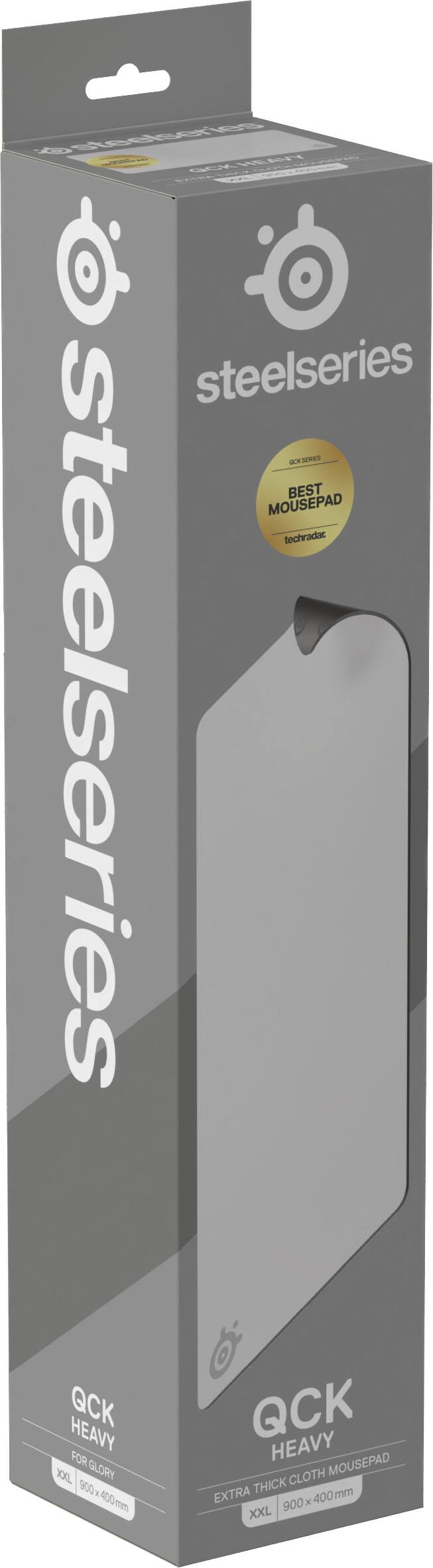 SteelSeries QCK Heavy Mousepad - Best Mousepad (Techradar)  
QCK Heavy  
Extra Thick Cloth Mousepad  
900 x 400 mm  
XXL