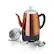 Front. Euro Cuisine - Euro Cuisine PER08 Stainless Steel Electric Coffee Percolator, 8 Cup - Copper.