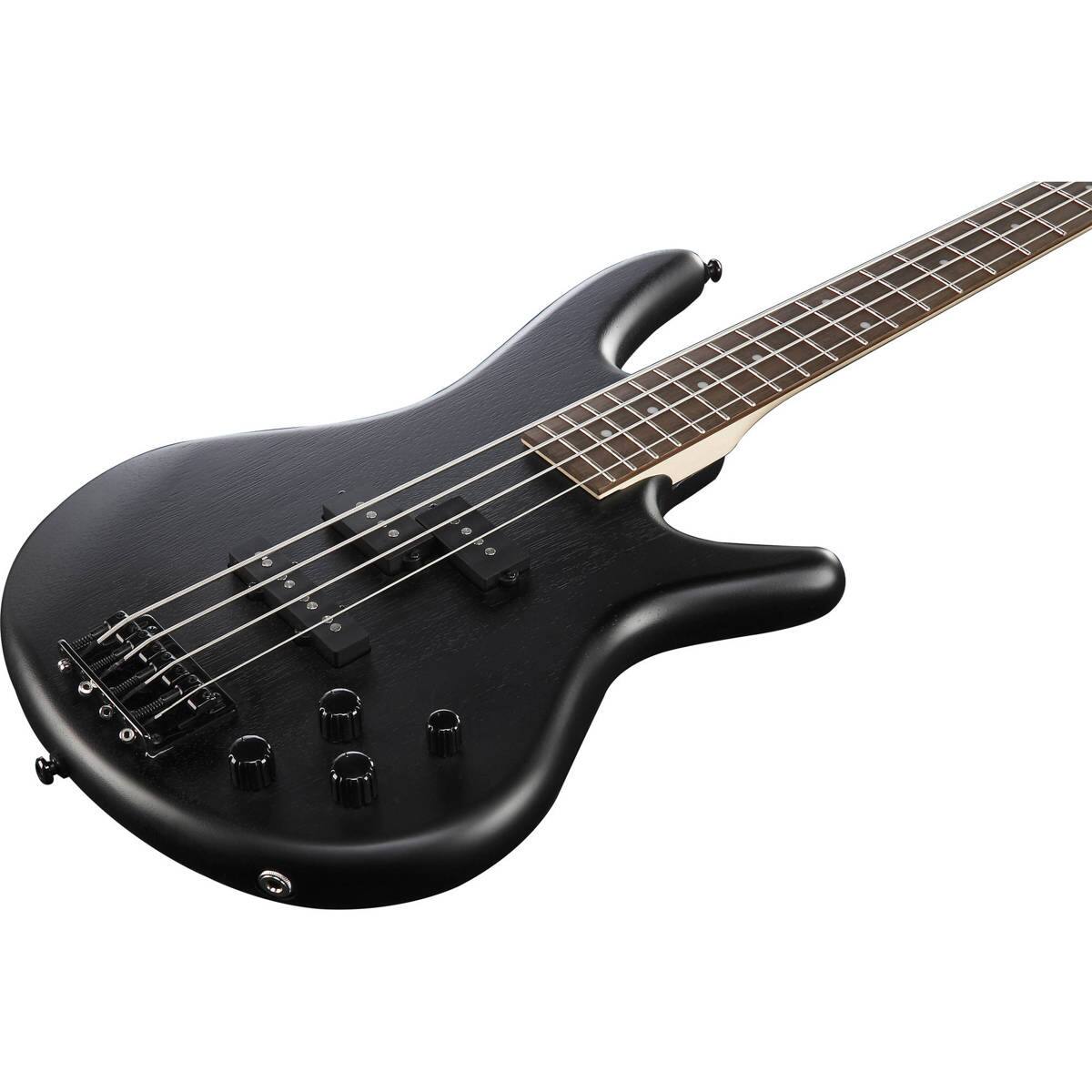 Alt View 1. Ibanez - Ibanez GIO GSR200B Electric Bass Guitar, Weathered Black.
