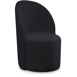 Meridian Furniture - Hautely Boucle Fabric Accent Chair - Black