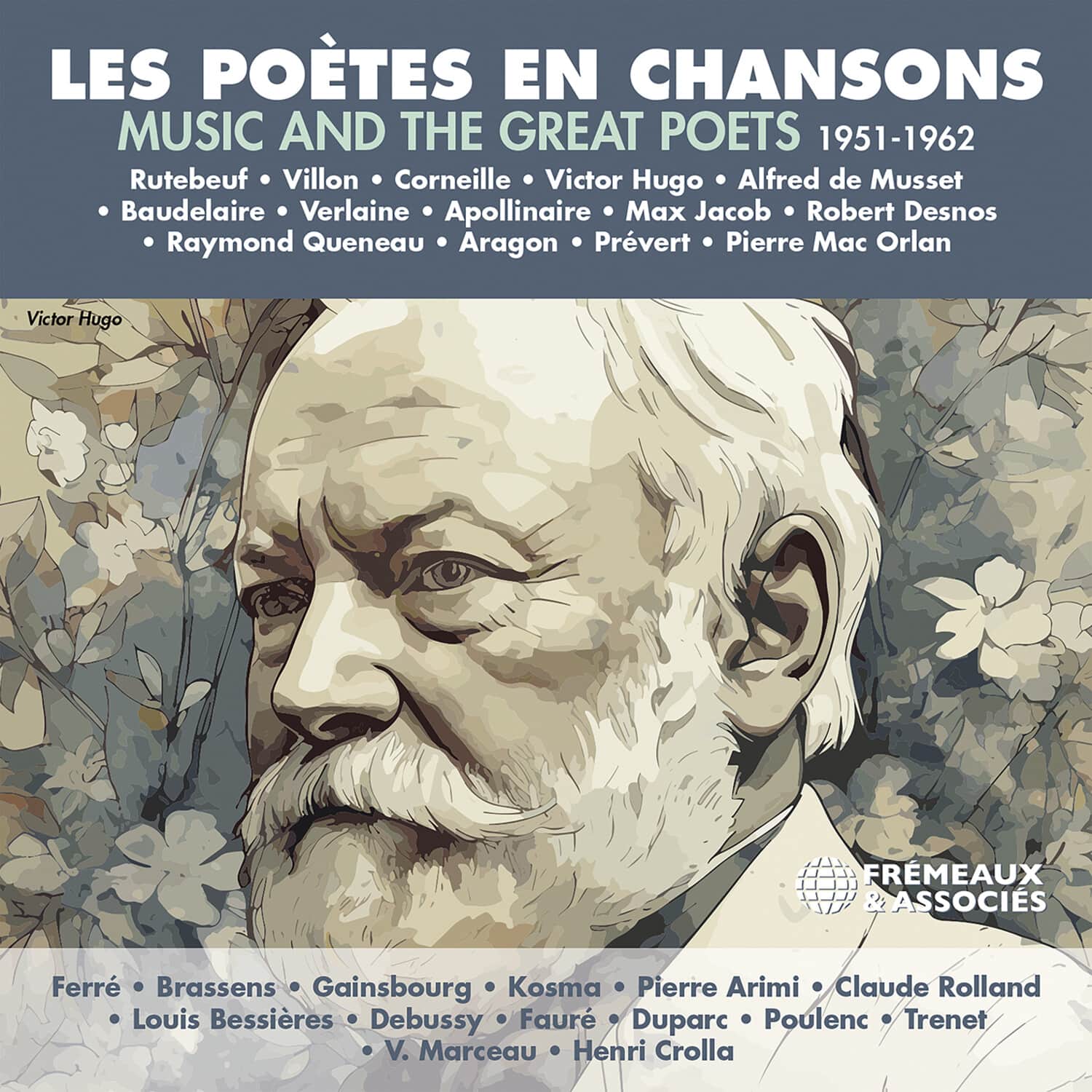 Various Artists - Les poetes en chansons - Music & the Great Poets, 1951-1962   - COMPACT DISCS [CD] price history on PriceWatchPro
