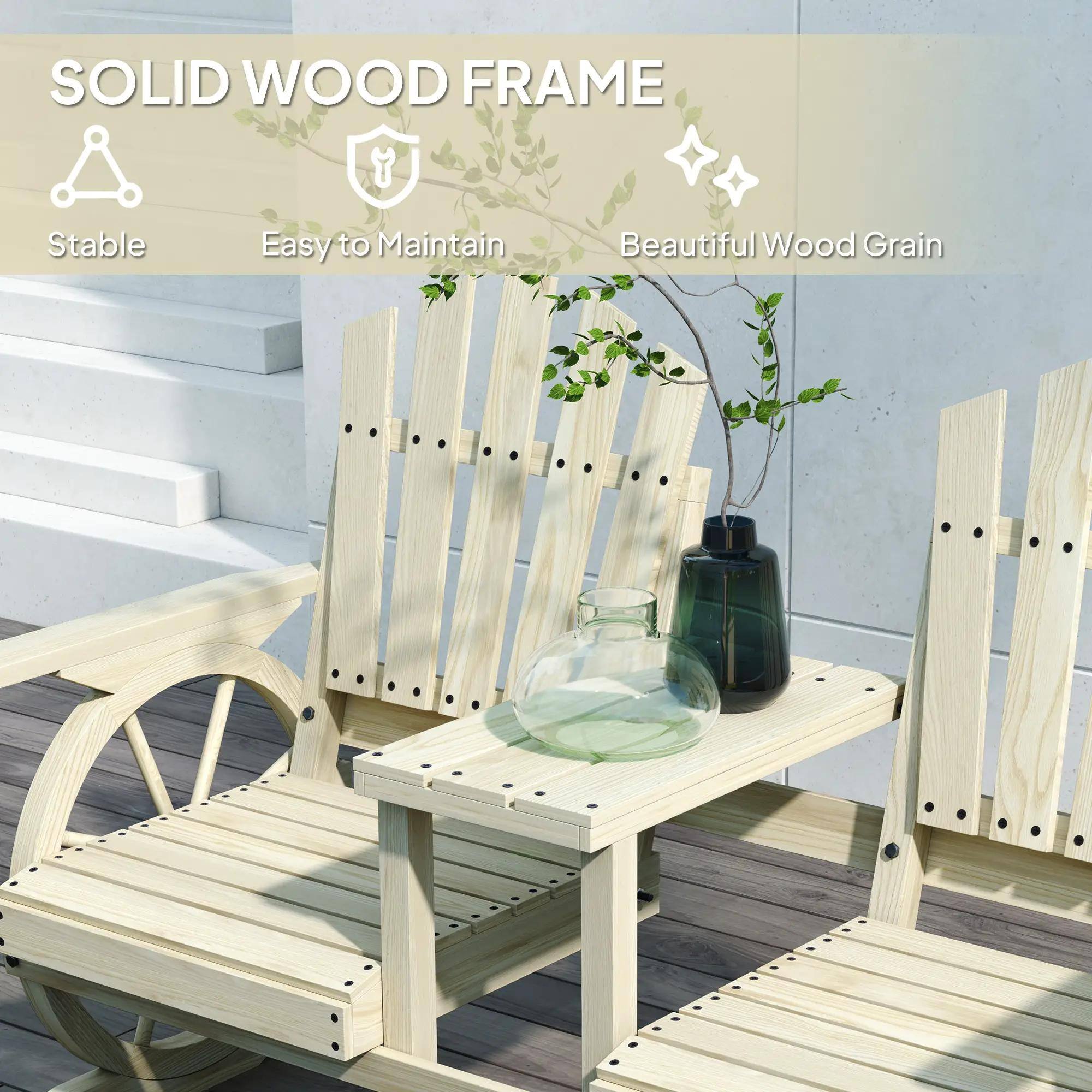 SOLID WOOD FRAME

- Stable
- Easy to Maintain
- Beautiful Wood Grain
