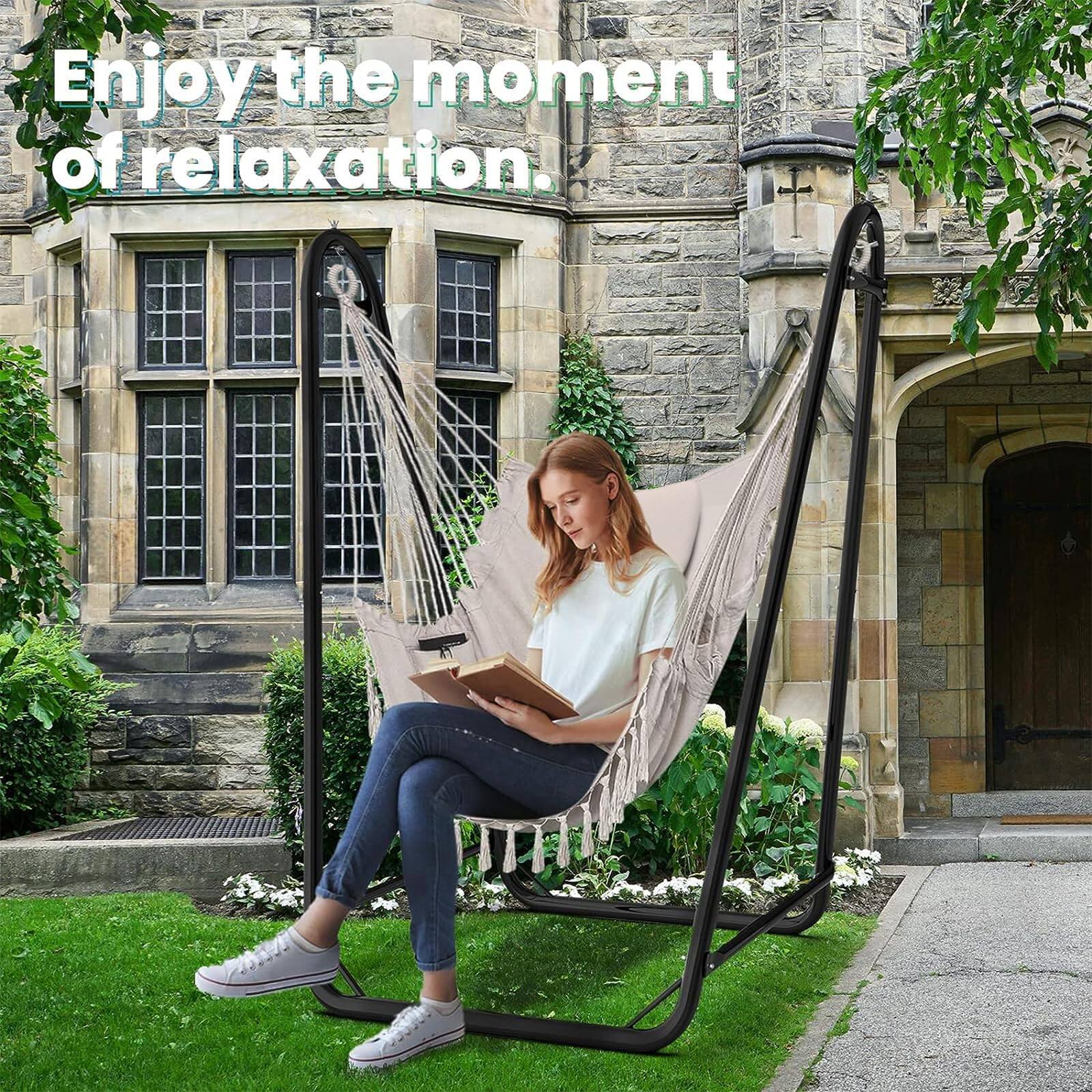 Enjoy the moment of relaxation.