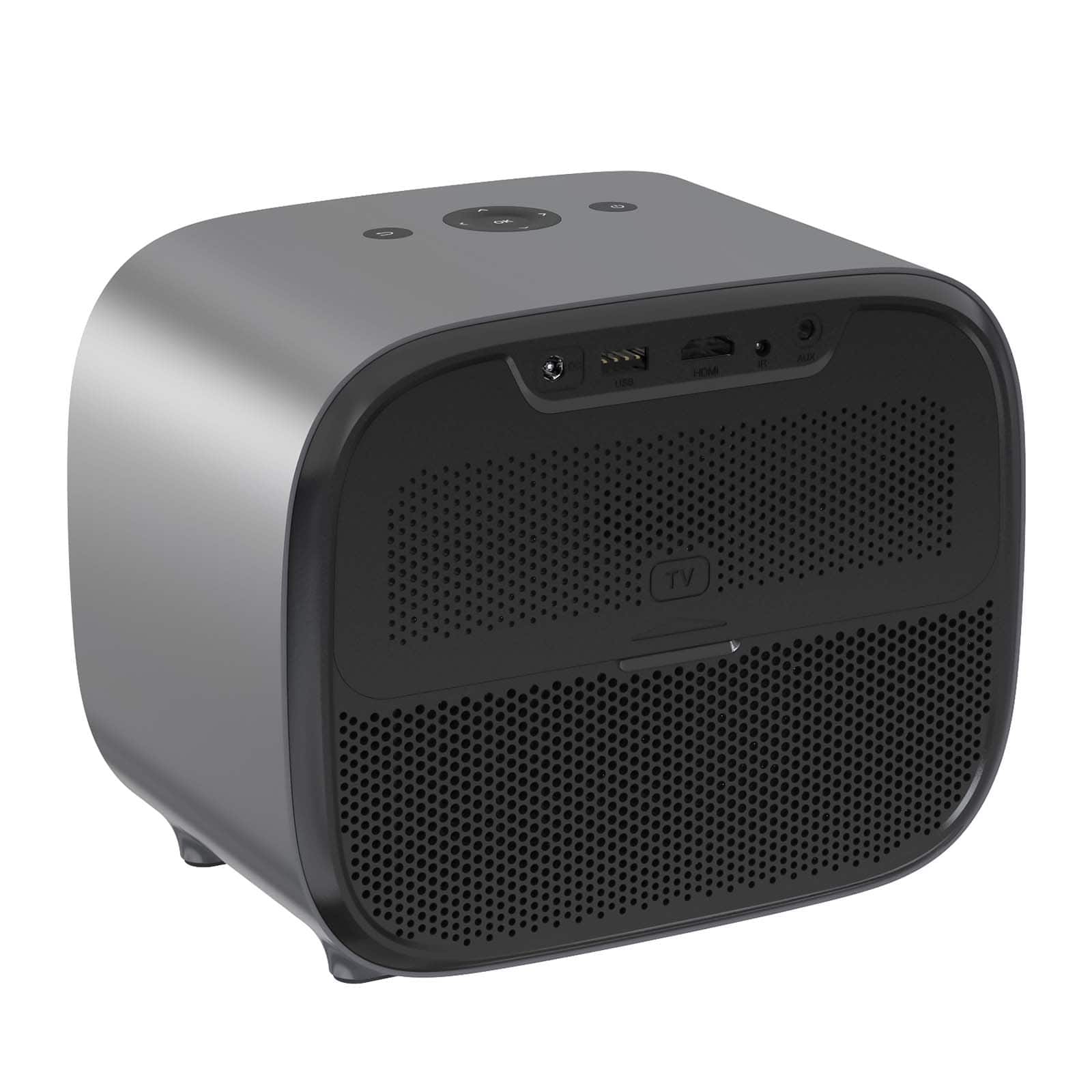 The text on the image reads:
"TV"