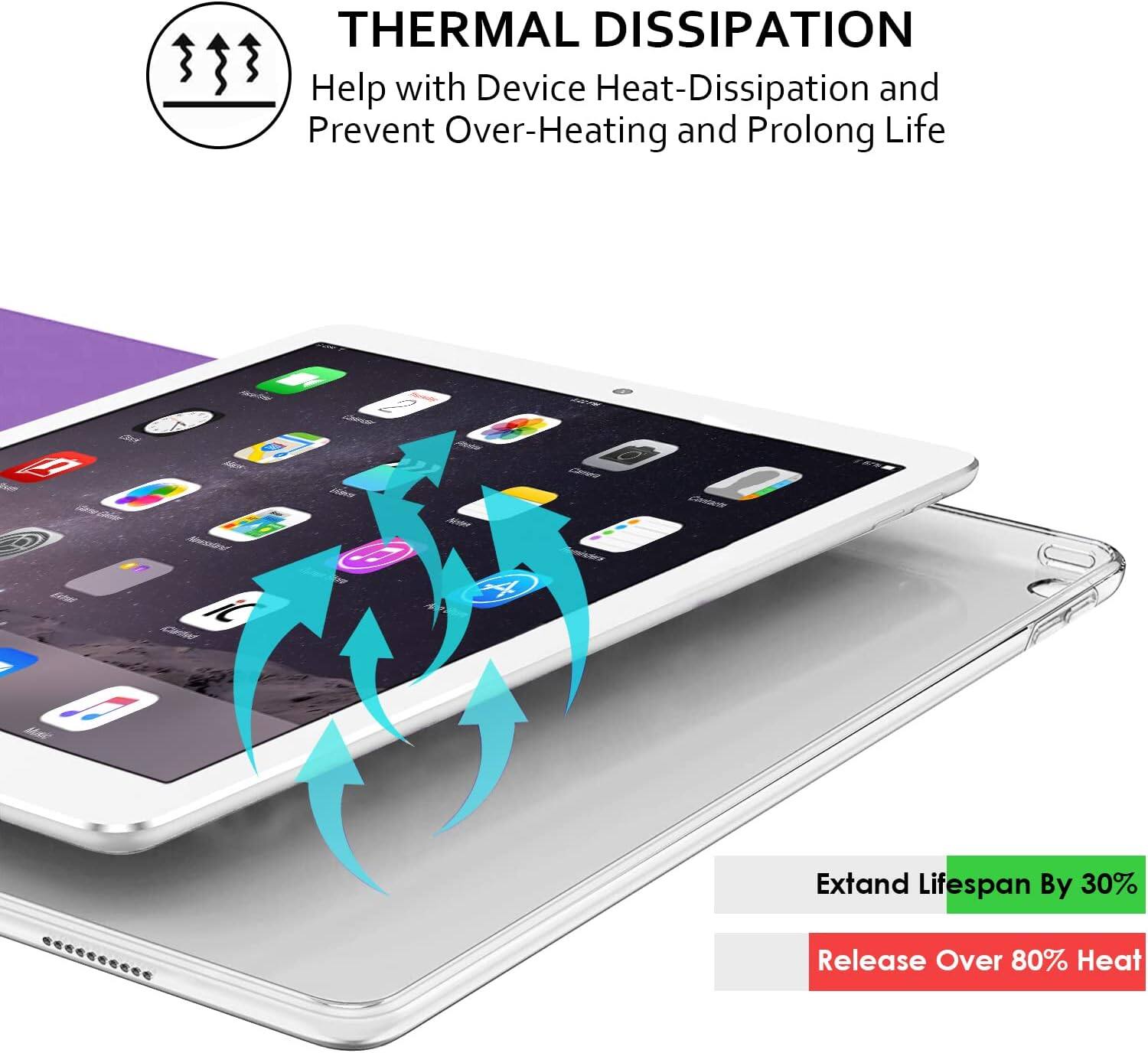 DuraSafe Cases iPad Pro 12.9 inch 1st Gen 2015 Trifold PC Smart Case ...