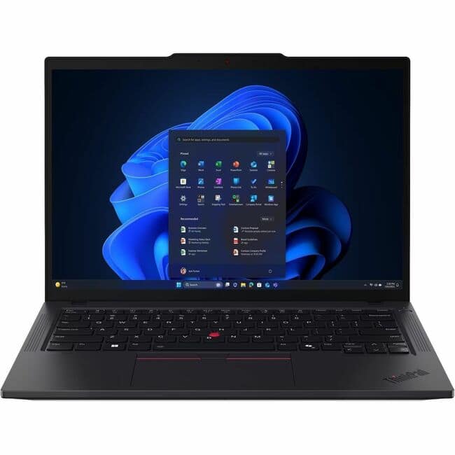 Lenovo - ThinkPad T14 Gen 6 21QC00AUUS 14" Touchscreen Notebook - WUXGA - 60 Hz - Intel Core Ultra 7 2nd Gen 265U - vPro T - Black