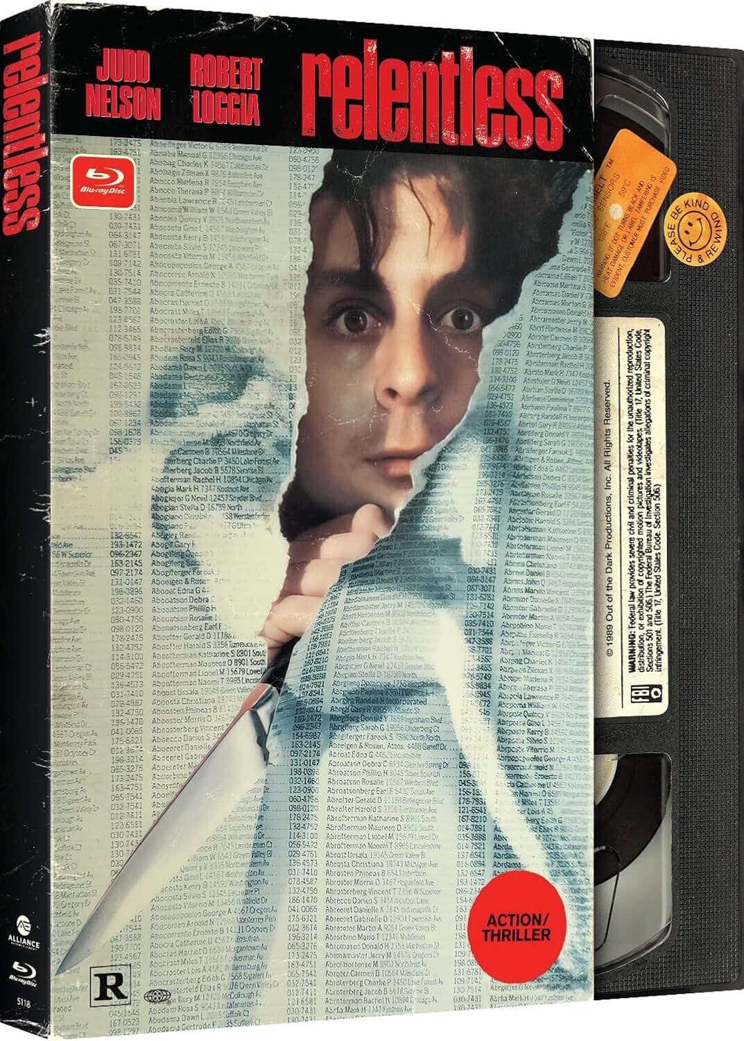 Relentless (Retro VHS Packaging) - BLU-RAY