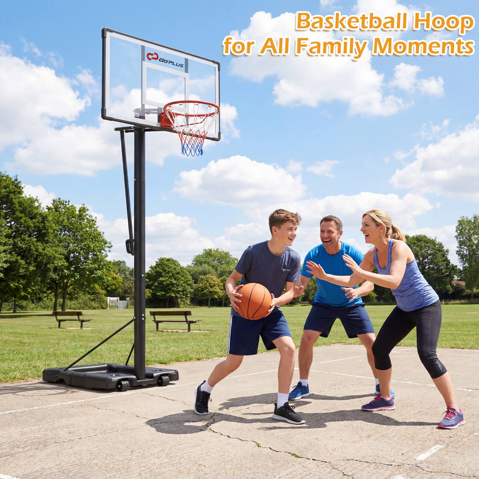 Basketball Hoop for All Family Moments