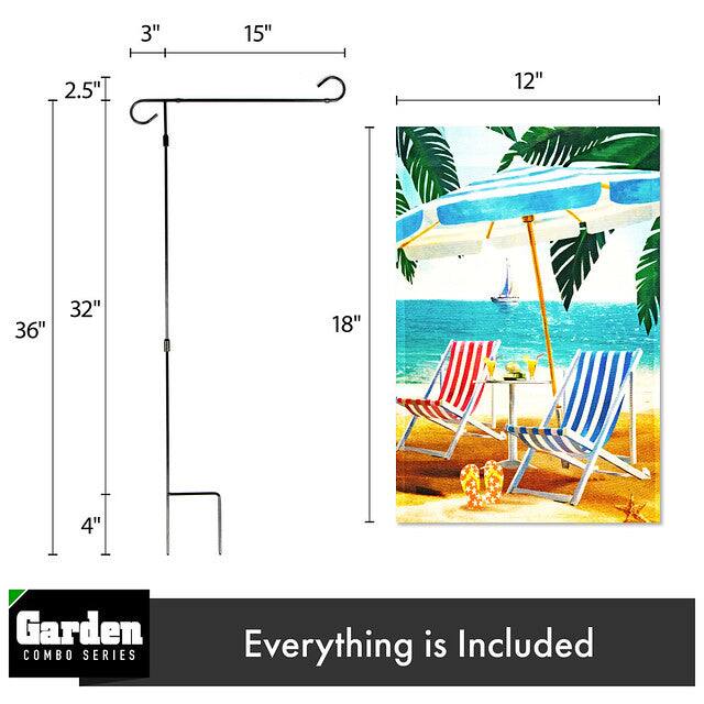 3" 15" 2.5" 12" 36" 32" 18" 4" Garden COMBO SERIES Everything is Included