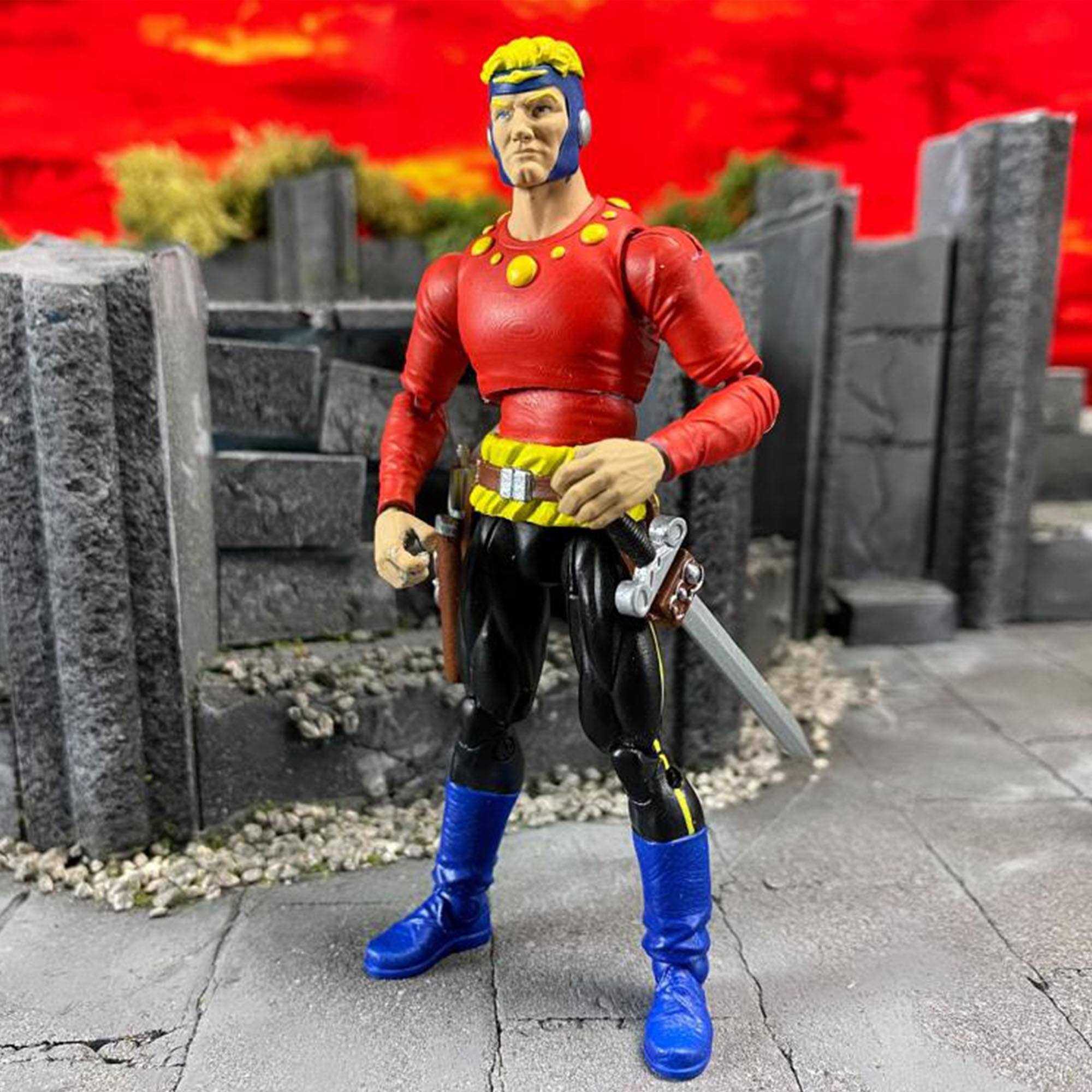 Alt View 5. Boss Fight Studio - Flash Gordon Hero H.A.C.K.S. Action Figure | Comic Flash - Multi-Colored.