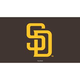 Evergreen Enterprises - San Diego Padres 28" x 16" Logo Indoor/Outdoor Trapper Mat - Multicolor