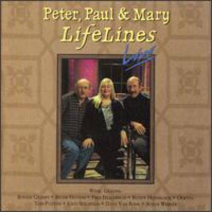 Peter, Paul & Mary
LifeLines
With:
Bruce Cockburn & Bruce Robinson
Tom Paxton & Mary Travers
The Roches & Dave Van Ronk
Tom Paxton & Dave Van Ronk