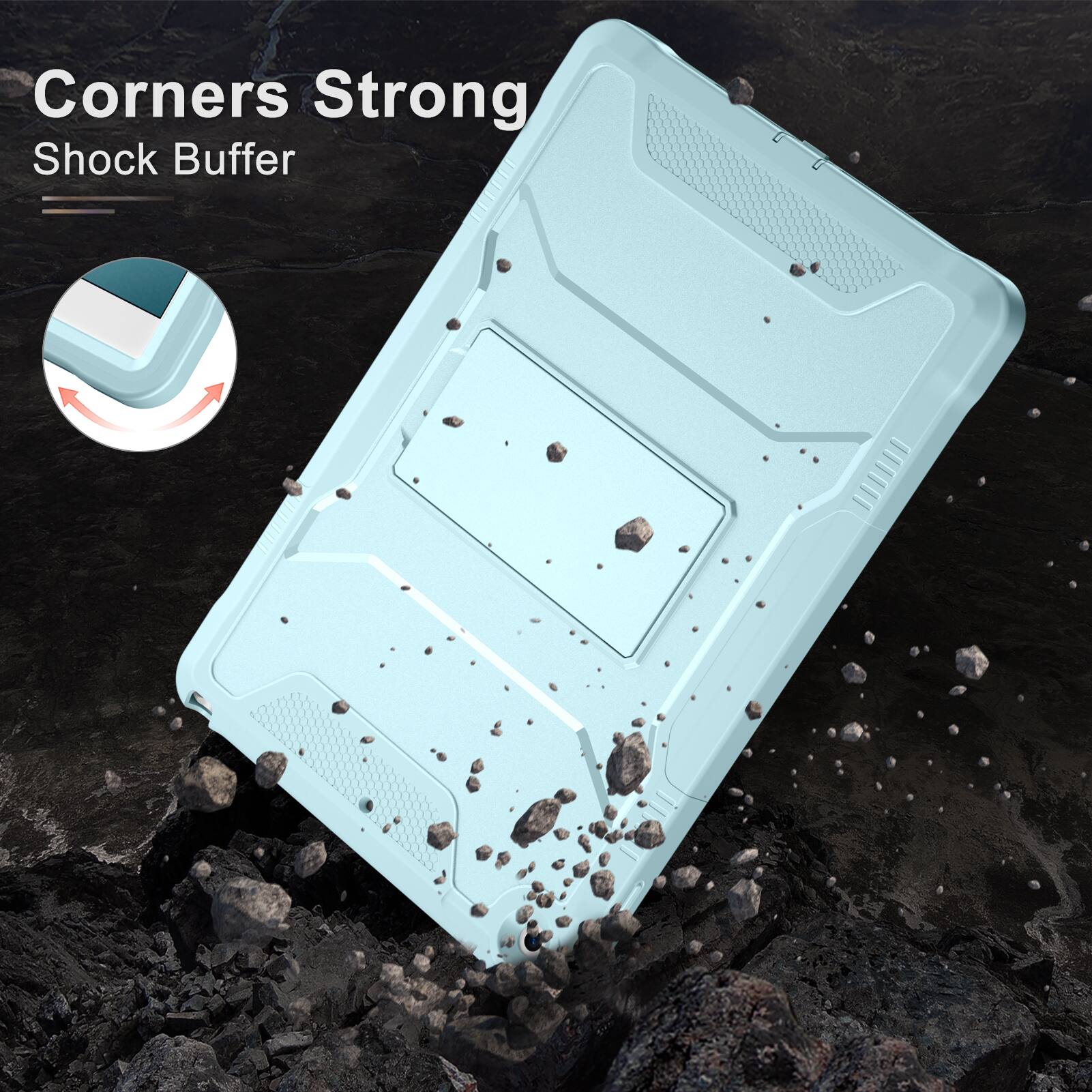 Corners Strong  
Shock Buffer
