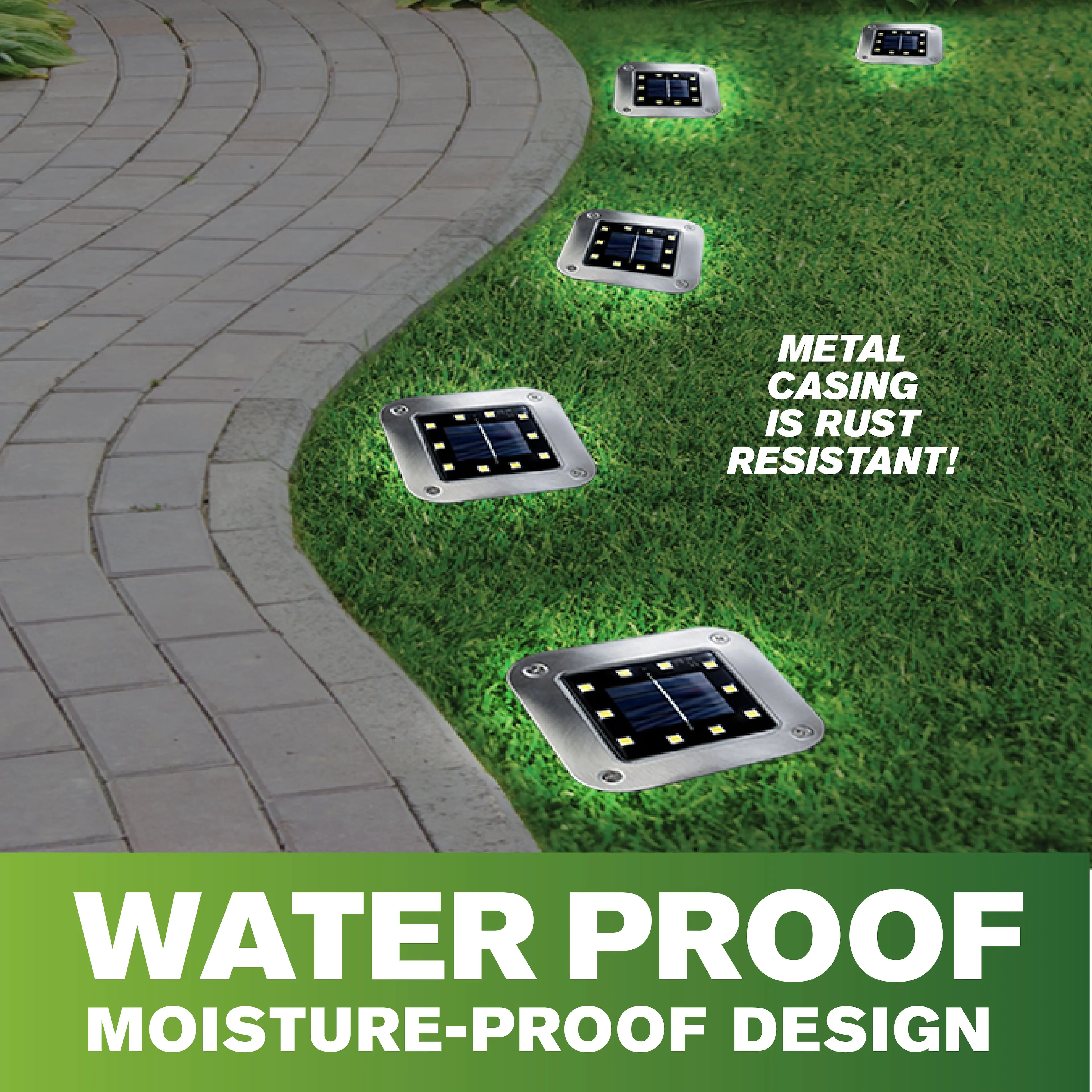 EO18 METAL CASING IS RUST RESISTANT! WATER PROOF MOISTURE-PROOF DESIGN