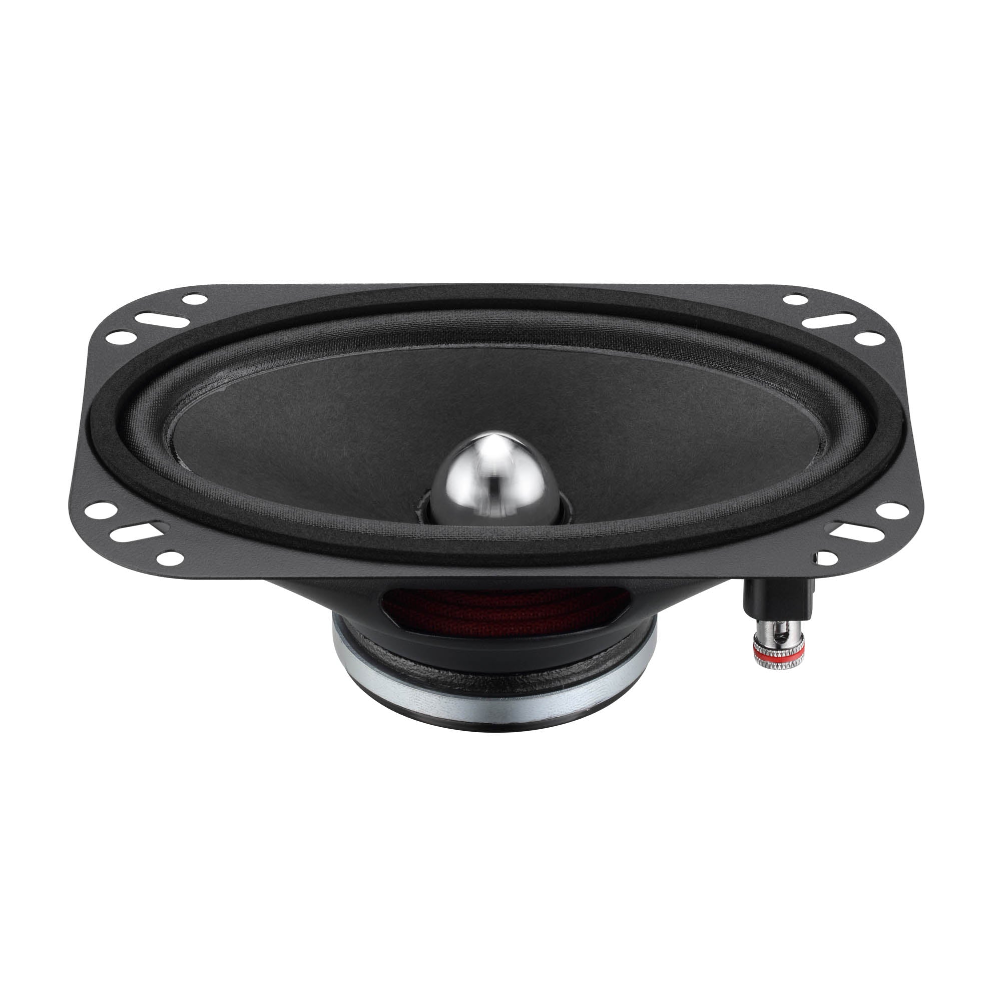 Angle. DS18 Audio - PRO-FR 4x6" Neodymium Full-Range Loudspeaker with Bullet, 150W RMS 4-Ohm.