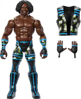 Mattel - Collectible - WWE Elite Collection 6" Xavier Woods Action Figure - Collectibles - Multicolor