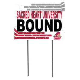 Jardine - Sacred Heart Pioneers 18" x 24" Team Yard Sign - White