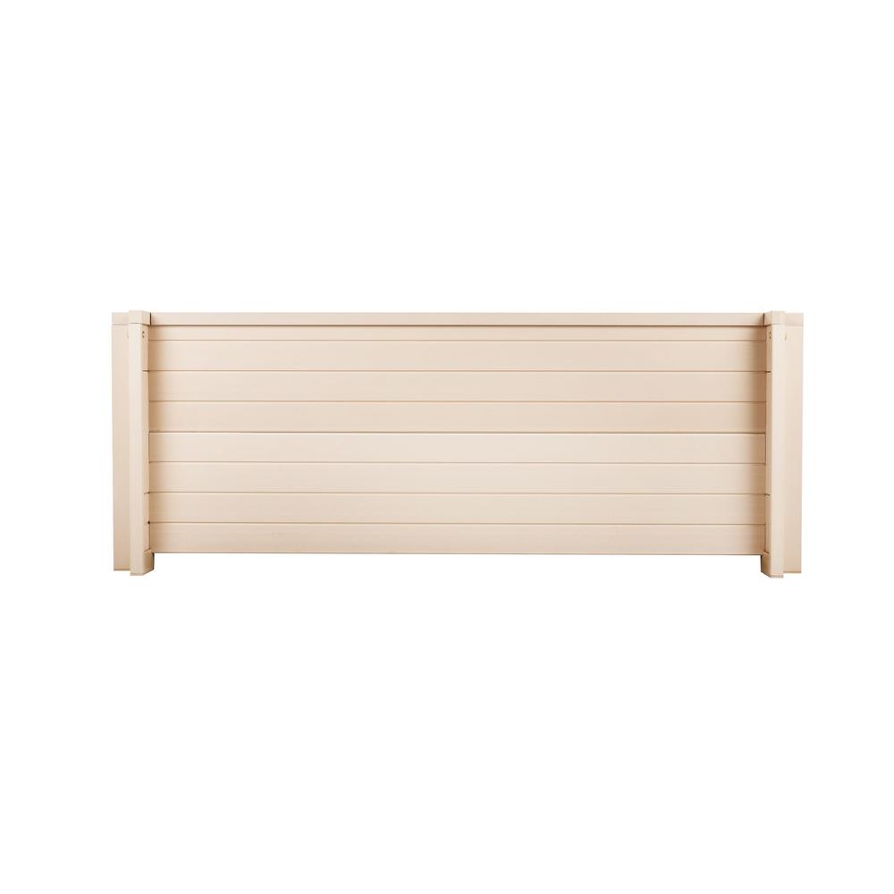 Angle. New Age Pet - 42" Rectangular Planter in Maple - Maple.