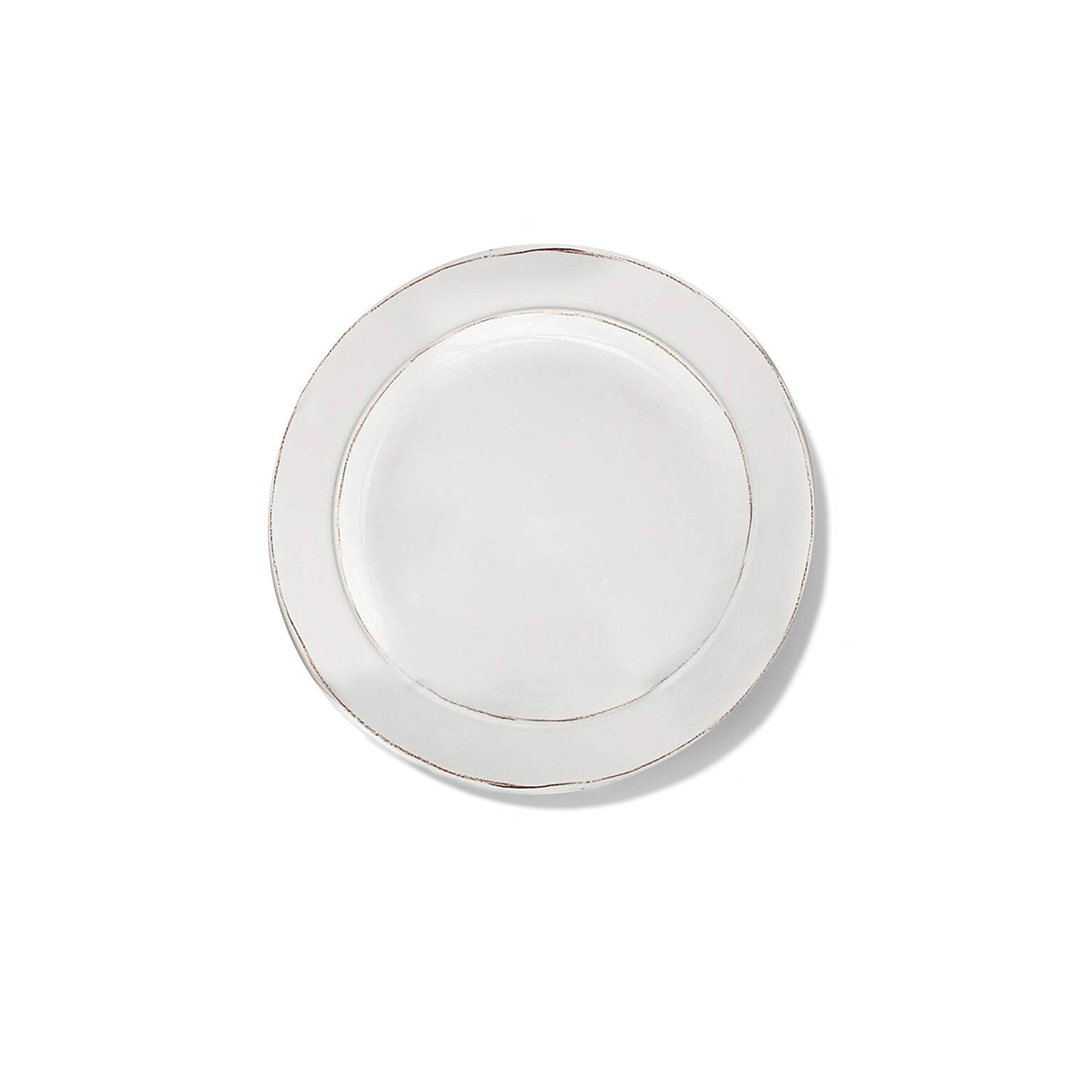 Left. American Atelier - Olivia White 16-Piece Dinner Set - White.