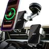 Bracketron - PwrUp Qi Automatic Dash / Window / Vent Mount for Most Cell Phones - Black