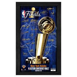 Highland Mint - New York Knicks 2026 NBA Eastern Conference Champions Framed Facsimile Team Signatures Print - Limited Edition of 5,000 - Multicolor