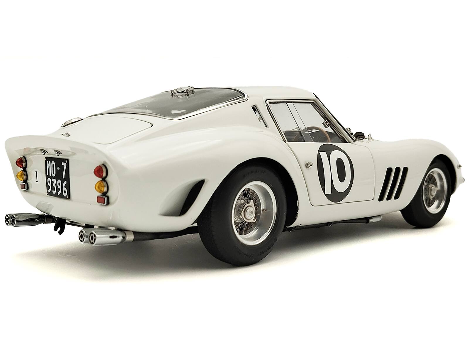 Alt View 3. CMC - Ferrari 250 GTO #10 Graham Hill 2nd Place "Tourist Trophy - Goodwood" (1962) Ltd Ed to 2200 pcs 1/18 Model Car by CMC.