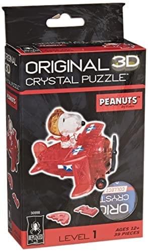 ORIGINAL 3D CRYSTAL PUZZLE  
PEANUTS  
LEVEL 1  
AGES 12+  
39 PIECES