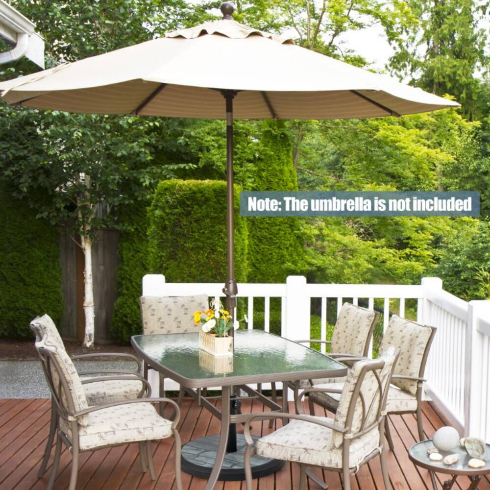 Note: The umbrella is not included