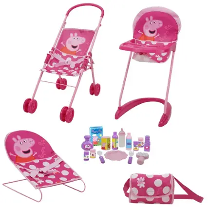 The text on the image is not grouped or corrected. The text reads "6 PeppaPig Peppo Pg -  Peppala."