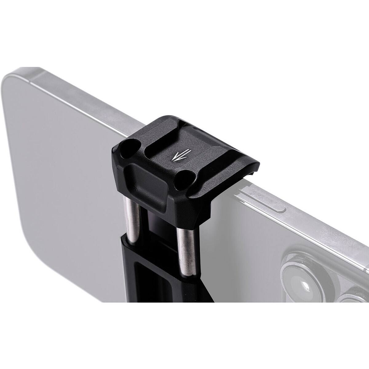 Alt View 5. Tilta - Tilta 1/4"-20 Adjustable Phone Mounting Bracket, Black.