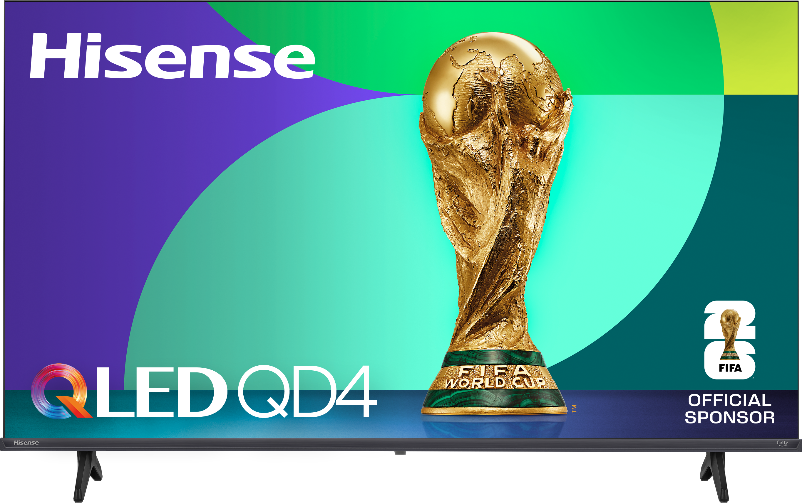 Hisense - 40" Class QD4 Series QLED Full HD 1080P Smart Fire TV (2025) - Front_Zoom
