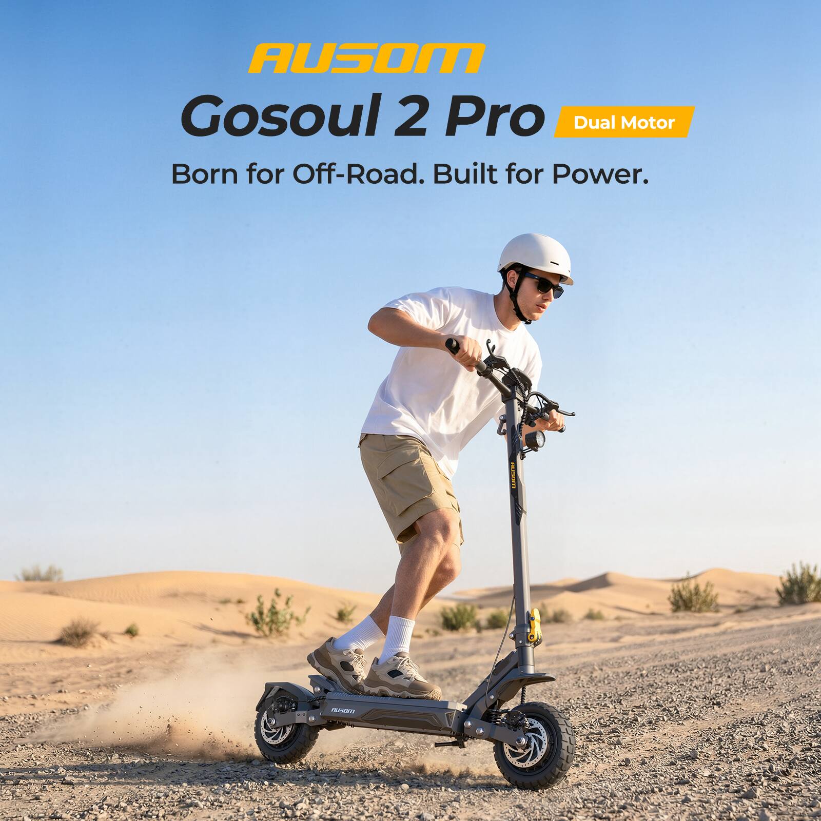 AUSOM Gosoul 2 Pro Dual Motor  
Born for Off-Road. Built for Power.