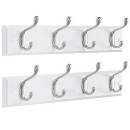 HM 1810 - Coat Rack Wall Mount Hooks For Coats Hats - Default