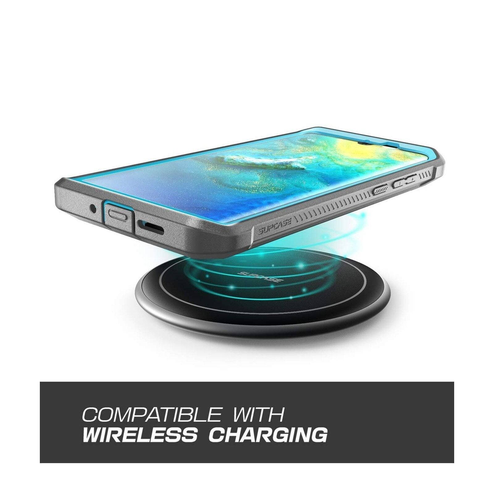 This SUPCASE SEIEE is COMPATIBLE WITH WIRELESS CHARGING