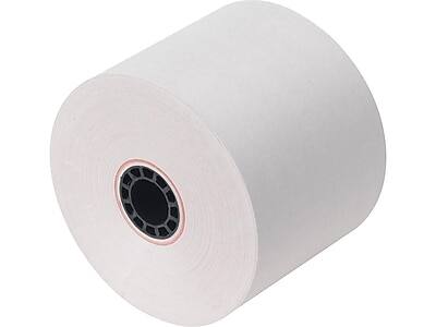 Front. Staples - Staples Bond Cash Register/POS Rolls, 1-Ply,  2 1/4" x 150', 12/Pack (18301-CC) - White.