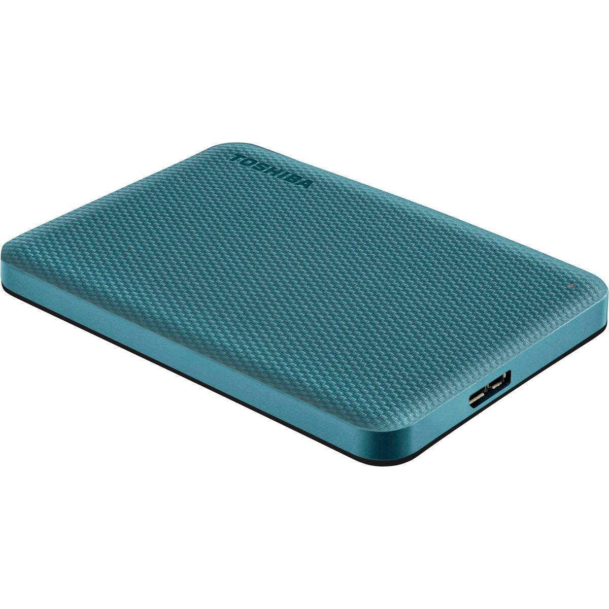 Toshiba Canvio Advance 2TB USB 3.2 Gen 1 Portable Hard Drive Green
