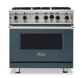 Viking - 5-Series Gas Open Burner Range - Squall