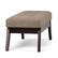 Alt View 15. Simpli Home - Draper Mid Century Tufted Ottoman Bench - Fawn Brown.