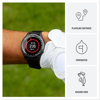 Garmin Approach S50 GPS Smartwatch 43mm Anodized Aluminum Slate Garmin Approach S50 GPS Smartwatch 43mm Anodized Aluminum Slate