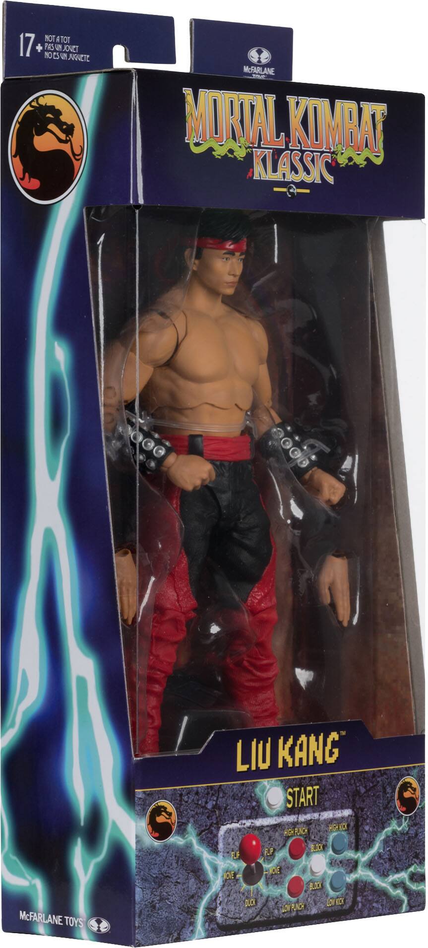 McFarlane モータルコンバット7 アクションフィギュア Liu Kang Amazon.com: McFarlane Toys Mortal Kombat Liu Kang 7