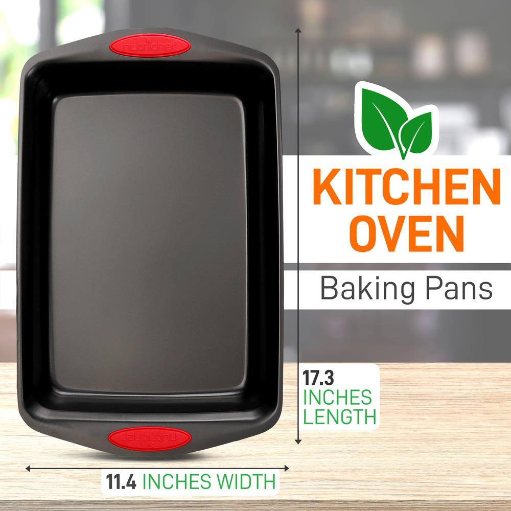 KITCHEN OVEN  
Baking Pans  

17.3 INCHES LENGTH  
11.4 INCHES WIDTH