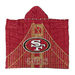 Pegasus - San Francisco 49ers 54" x 70" Wearable Hero Cape - Multicolor