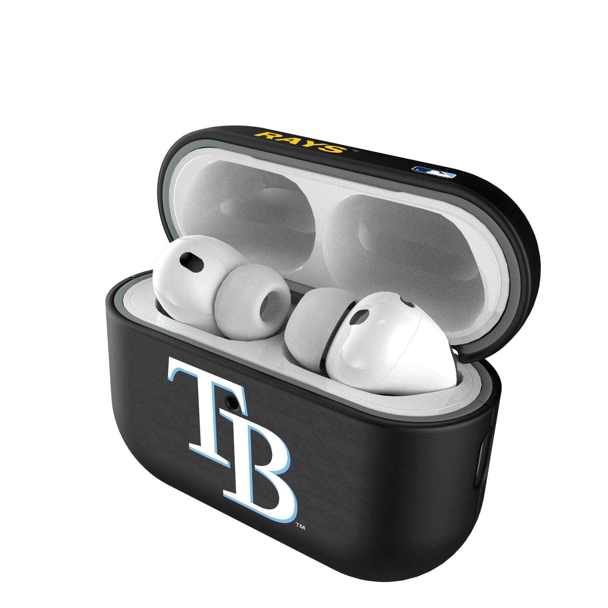 Alt View 3. Keyscaper - Tampa Bay Rays AirPods Pro 3rd Generation Case Cover - No Size - Black.